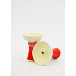 Tangiers Bowl Small White/Red